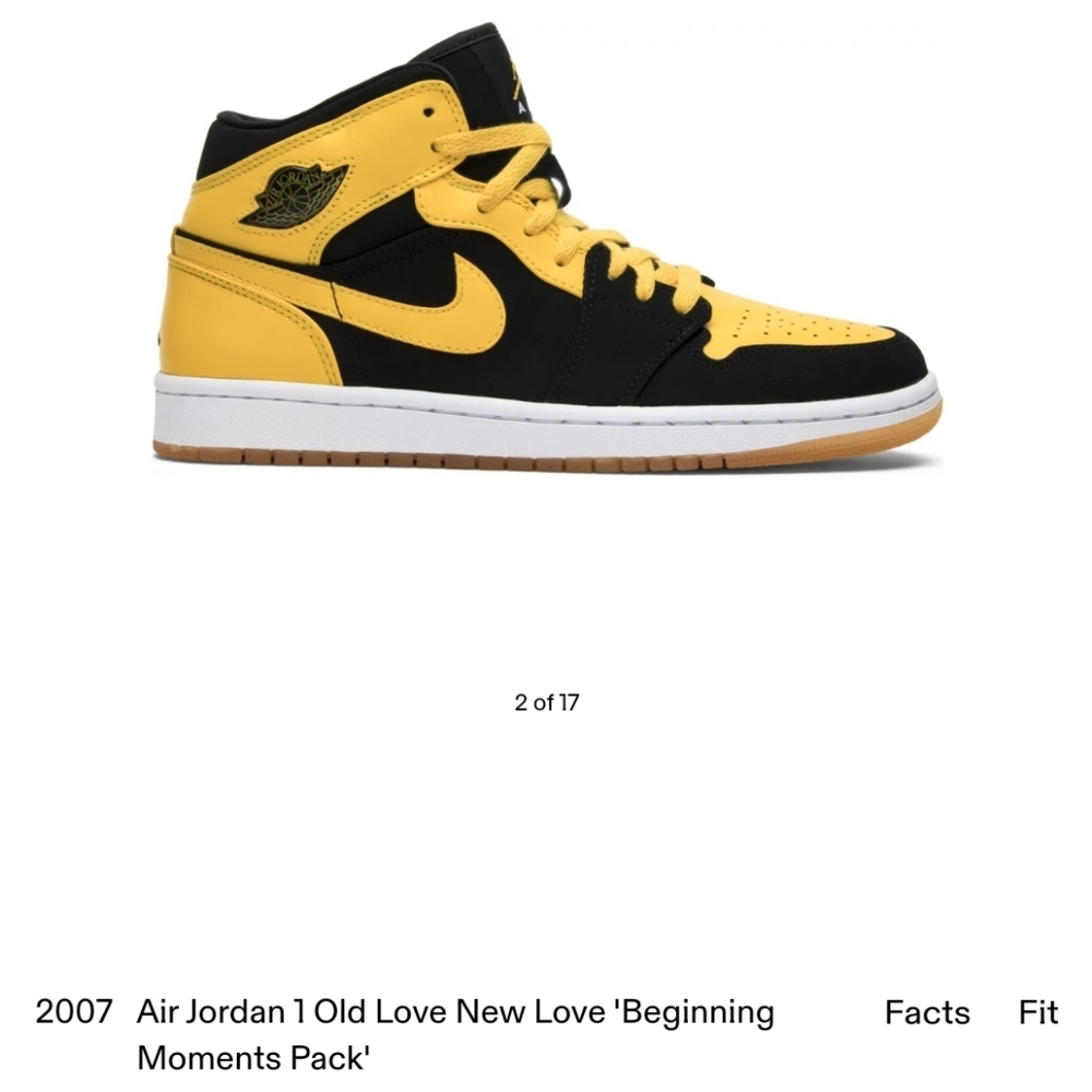 2007 Air Jordan 1 “New Love” Old Love New Love BMP – Size 13 (No Box)